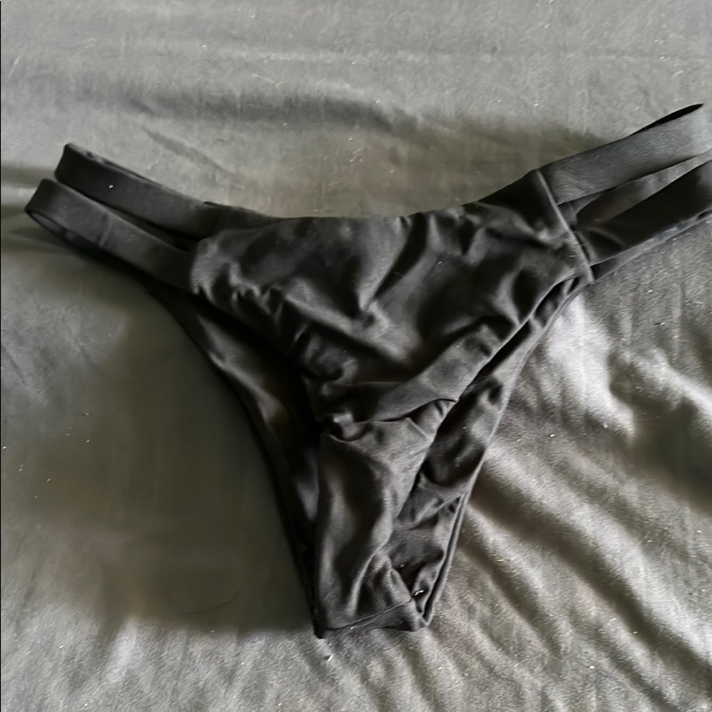 Midori Black Swimwear Bottom